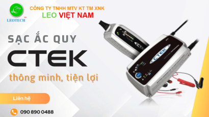 Khám phá bộ sạc ắc quy CTEK thông minh, tiện lợi