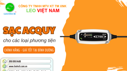 Sạc acquy Bình Dương chính hãng cho các loại phương tiện - giá tốt tại LEOTECH